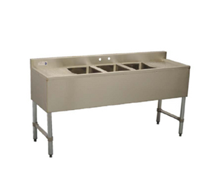 BAR3B48-R-CWP | 48' | Underbar Sink Units BAR3B48-R-CWP | 48' | Underbar Sink Units