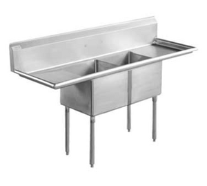E2CWP18182-18 | 72' | Sink, (2) Two Compartment E2CWP18182-18 | 72' | Sink, (2) Two Compartment