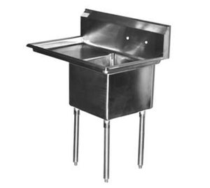 E1CWP1824L-24 | 44' | Sink, (1) One Compartment