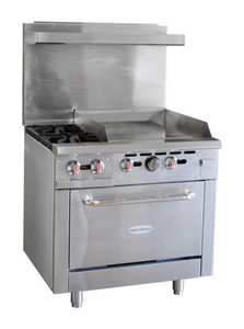 SGR-2B-24G | 36' | Range, 36 Restaurant, Gas SGR-2B-24G | 36' | Range, 36 Restaurant, Gas