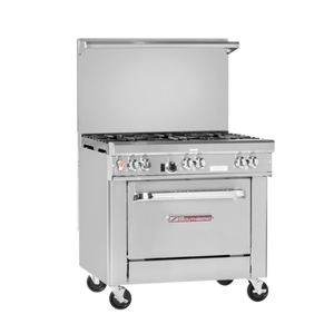4361D | 36' | Range, 36 Restaurant, Gas 4361D | 36' | Range, 36 Restaurant, Gas