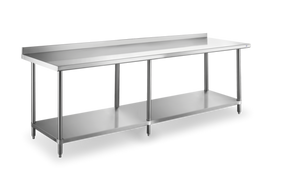 SWWTS-3096-2R-318 | 30' | Work Table, 85 - 96, Stainless Steel Top SWWTS-3096-2R-318 | 30' | Work Table, 85 - 96, Stainless Steel Top