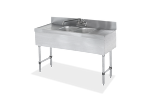 SWBAR2B48-LR | 48' | Underbar Sink Units