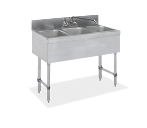 SWBAR3B38 | 38' | Underbar Sink Units SWBAR3B38 | 38' | Underbar Sink Units