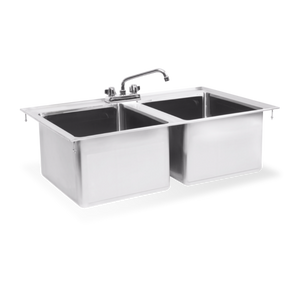 SWDIS-2FB101410 | 19' | Sink, Drop-In SWDIS-2FB101410 | 19' | Sink, Drop-In