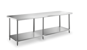 SWWTS-2496-318 | 24' | Work Table, 85 - 96, Stainless Steel Top SWWTS-2496-318 | 24' | Work Table, 85 - 96, Stainless Steel Top