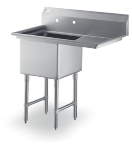SWS1C162012-24R-318 | 25' | Sink, (1) One Compartment SWS1C162012-24R-318 | 25' | Sink, (1) One Compartment