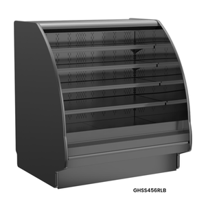 GHSS656RLB (CURVED) | 73' | Display Case, Refrigerated, Self-Serve