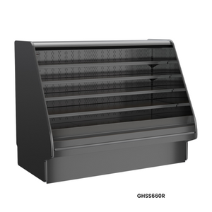 GHSS660R (FLAT) | 73' | Display Case, Refrigerated, Self-Serve