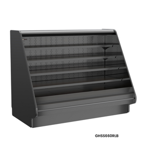 GHSS460RLB (FLAT) | 48' | Display Case, Refrigerated, Self-Serve GHSS460RLB (FLAT) | 48' | Display Case, Refrigerated, Self-Serve