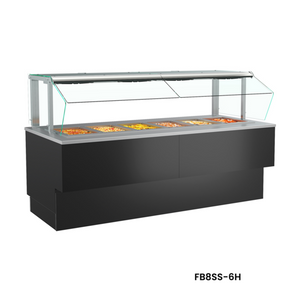 FB8SS-6H | 95' | Display Case, Heated Deli, Floor Model