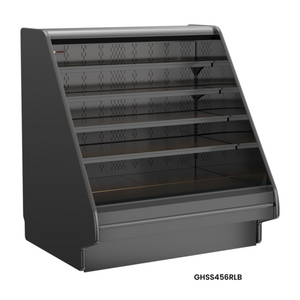 GHSS456RLB (FLAT) | 48' | Display Case, Refrigerated, Self-Serve GHSS456RLB (FLAT) | 48' | Display Case, Refrigerated, Self-Serve