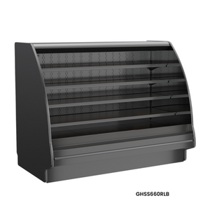 GHSS460RLB (CURVED) | 48' | Display Case, Refrigerated, Self-Serve GHSS460RLB (CURVED) | 48' | Display Case, Refrigerated, Self-Serve