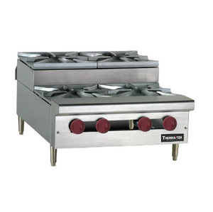 TCHP24SU-4 | 24' | Hotplate, Countertop, Gas TCHP24SU-4 | 24' | Hotplate, Countertop, Gas