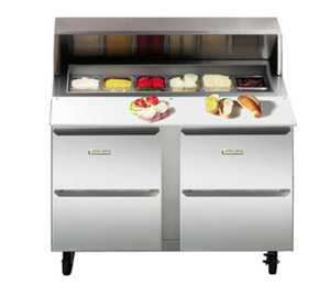 UPT7224-DD | 72' | Refrigerated Counter, Sandwich / Salad Unit UPT7224-DD | 72' | Refrigerated Counter, Sandwich / Salad Unit