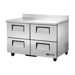 TWT-48D-4-HC | 48' | Refrigerated Counter, Work Top TWT-48D-4-HC | 48' | Refrigerated Counter, Work Top