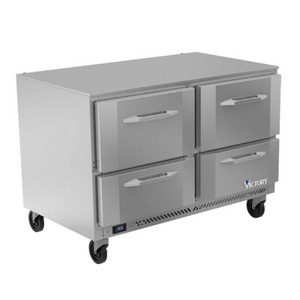 VUFD48HC-4 | 48' | Freezer, Undercounter, Reach-In VUFD48HC-4 | 48' | Freezer, Undercounter, Reach-In