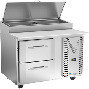 VPPD46HC-2 | 46' | Refrigerated Counter, Pizza Prep Table VPPD46HC-2 | 46' | Refrigerated Counter, Pizza Prep Table