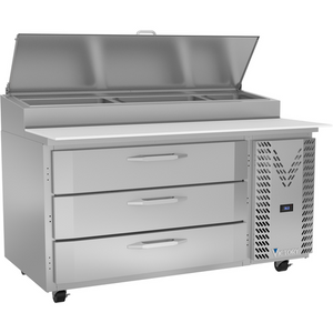 VPPD60HC-3 | 60' | Refrigerated Counter, Pizza Prep Table VPPD60HC-3 | 60' | Refrigerated Counter, Pizza Prep Table