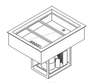 HRCP-7543 | 74' | Hot / Cold Food Well Unit, Drop-In, Electric HRCP-7543 | 74' | Hot / Cold Food Well Unit, Drop-In, Electric