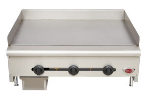 HDG-2430G | 24' | Griddle, Gas, Countertop HDG-2430G | 24' | Griddle, Gas, Countertop
