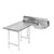 DTS-D70-144L | 0' | Dishtable, Soiled L Shaped DTS-D70-144L | 0' | Dishtable, Soiled L Shaped