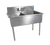 BK8BS-2-24-12 | 51' | Sink, (2) Two Compartment
