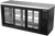 BB72HC-1-GS-PT-B-27 | 72' | Back Bar Cabinet, Refrigerated, Pass-Thru