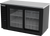 BB58HC-1-GS-B | 59' | Back Bar Cabinet, Refrigerated