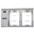 BB59NSSGDPT | 59' | Back Bar Cabinet, Refrigerated, Pass-Thru BB59NSSGDPT | 59' | Back Bar Cabinet, Refrigerated, Pass-Thru