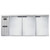 BB79NSS | 79' | Back Bar Cabinet, Refrigerated