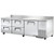 TWT-93D-4-HC | 93' | Refrigerated Counter, Work Top