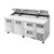 TPP-AT2-93D-2-HC | 93' | Refrigerated Counter, Pizza Prep Table