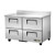 TWT-48D-4-HC | 48' | Refrigerated Counter, Work Top