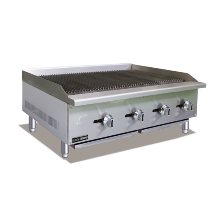 BDECTC-48/NG | 48' | Charbroiler, Gas, Countertop