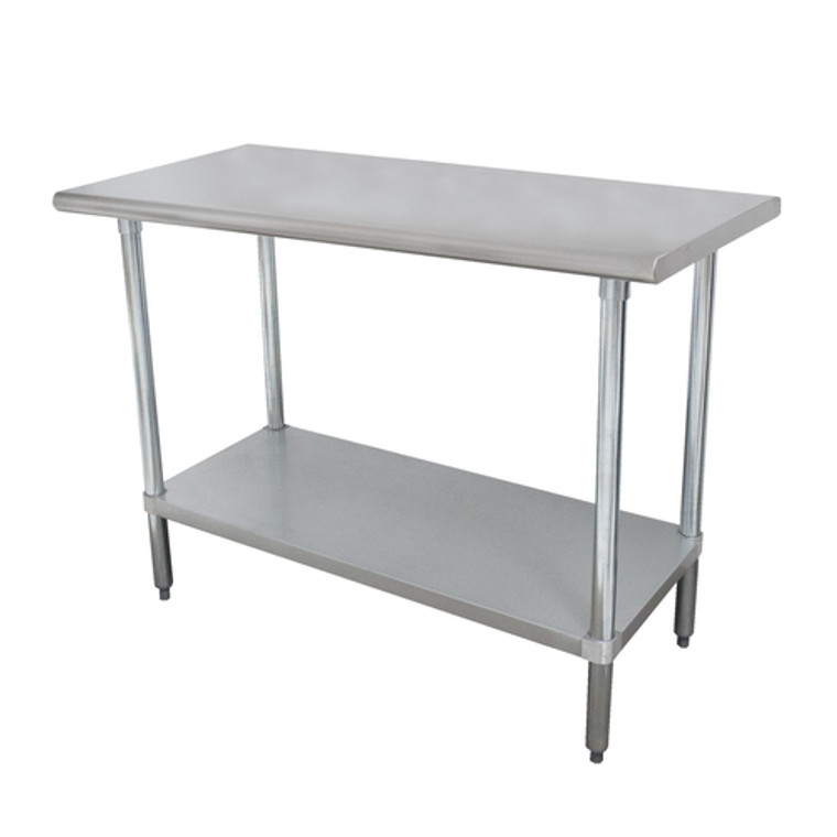 ELAG-248-X | 96' | Work Table,  85 - 96, Stainless Steel Top
