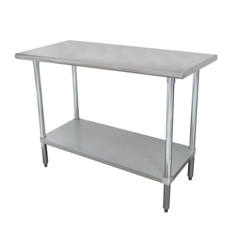 ELAG-308-X | 96' | Work Table,  85 - 96, Stainless Steel Top