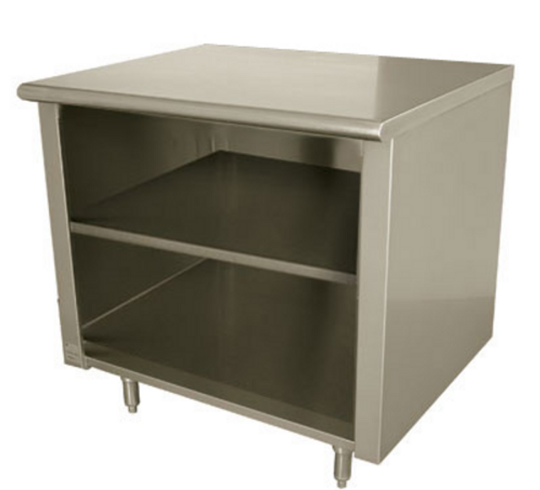 EEB-SS-303M-X | 36' | Work Table, Cabinet Base Open Front