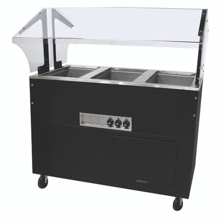 BSW3-240-B-SB | 47' | Serving Counter, Hot Food, Electric