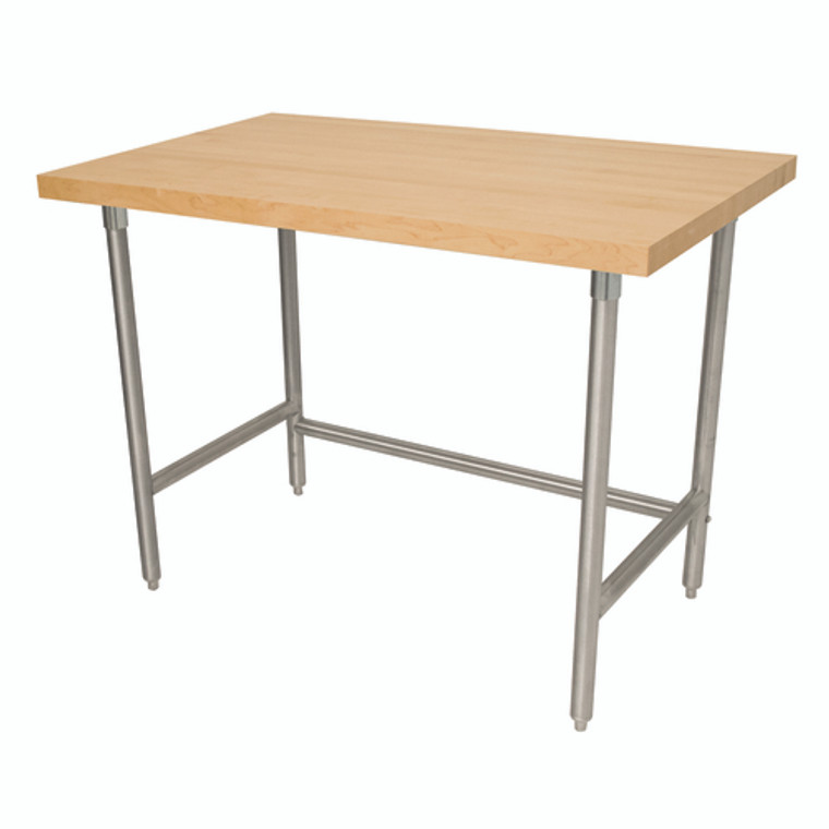 TH2S-304 | 48' | Work Table, Wood Top