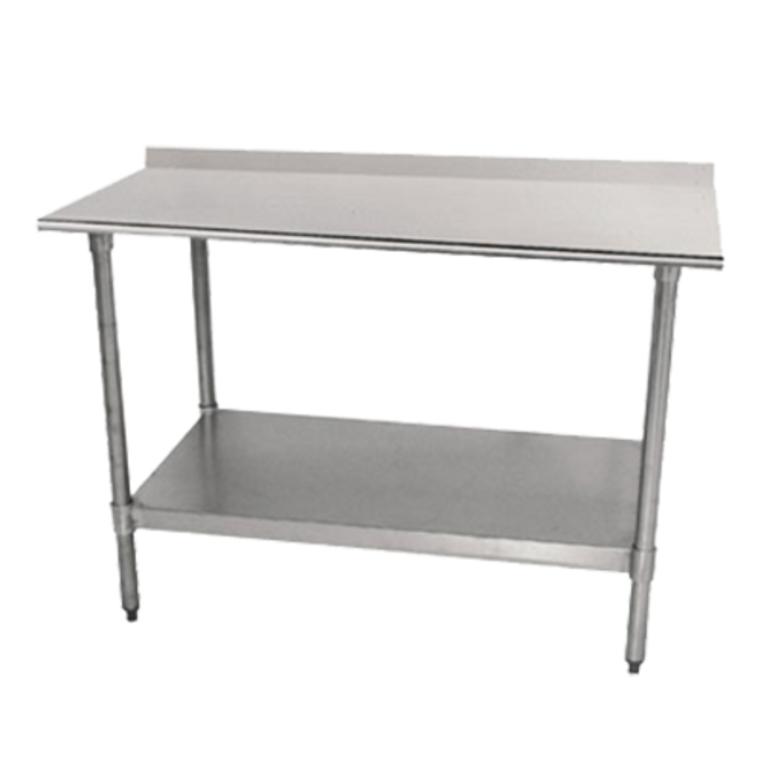 TTF-307-X | 84' | Work Table,  73 - 84, Stainless Steel Top