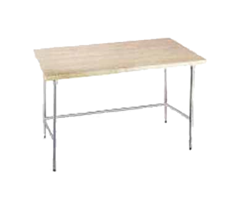 TH2G-247 | 84' | Work Table, Wood Top