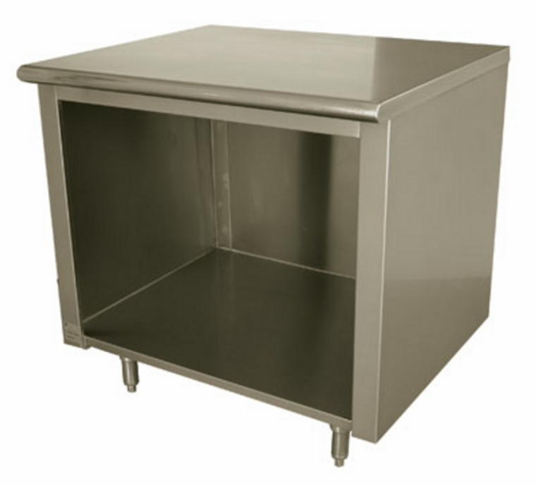 EEB-SS-244 | 48' | Work Table, Cabinet Base Open Front