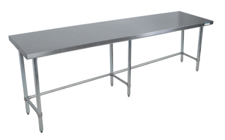 SVTOB-1884 | 84' | Work Table,  73 - 84, Stainless Steel Top