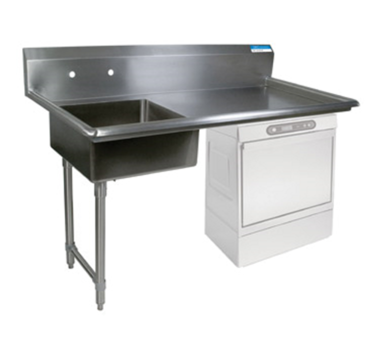 BKUCDT-50-L-SS | 50' | Dishtable, Soiled, Undercounter