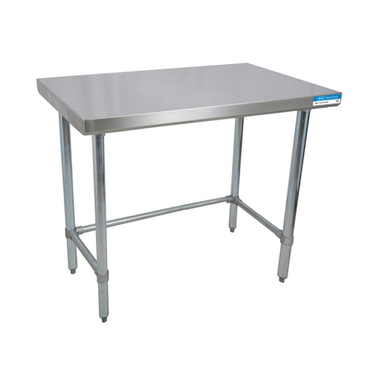VTTOB-7230 | 72' | Work Table,  63 - 72, Stainless Steel Top