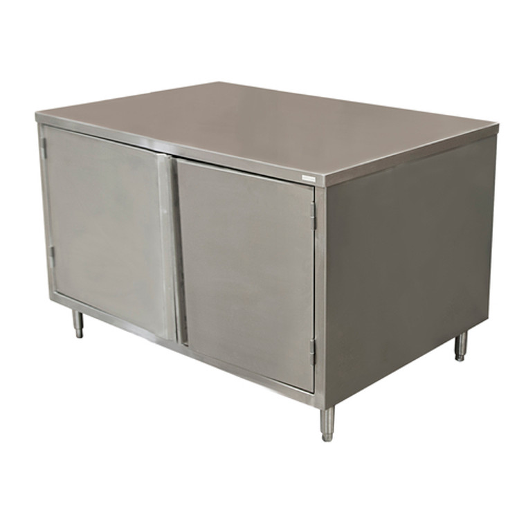 CST-3048H | 48' | Work Table, Cabinet Base Hinged Doors