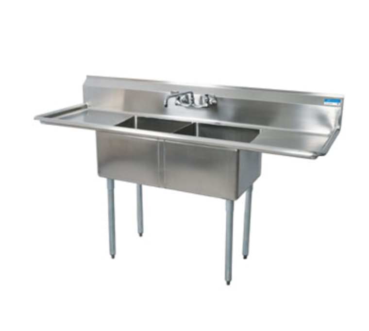 BKS-2-1620-12-18T | 68' | Sink, (2) Two Compartment