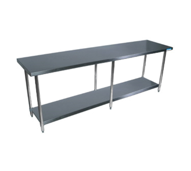 SVT-1896 | 96' | Work Table,  85 - 96, Stainless Steel Top