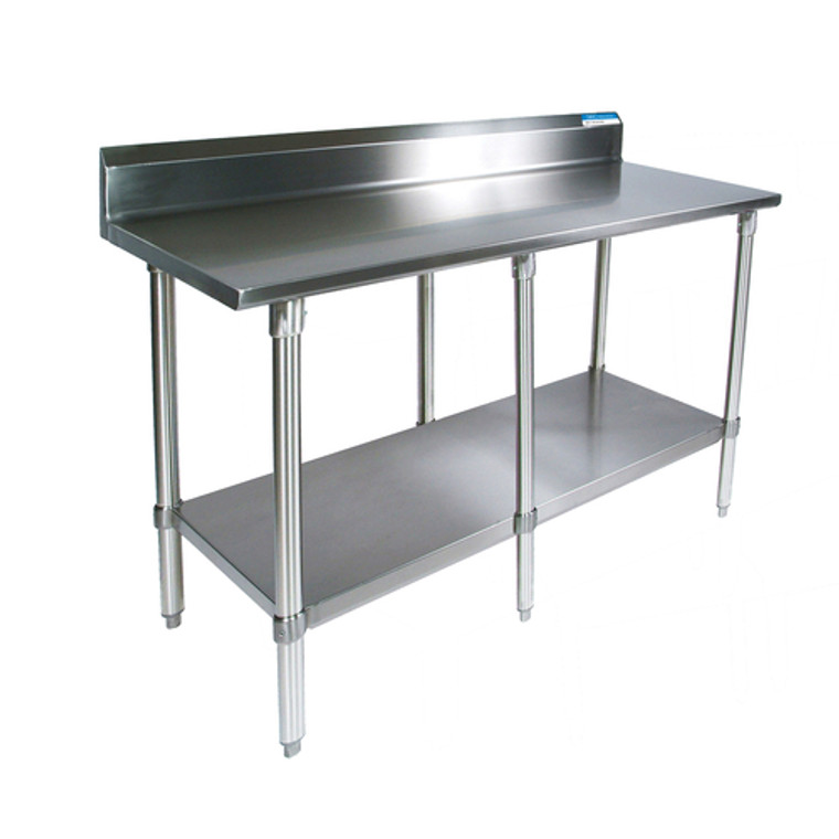 VTTR5-9630 | 96' | Work Table,  85 - 96, Stainless Steel Top